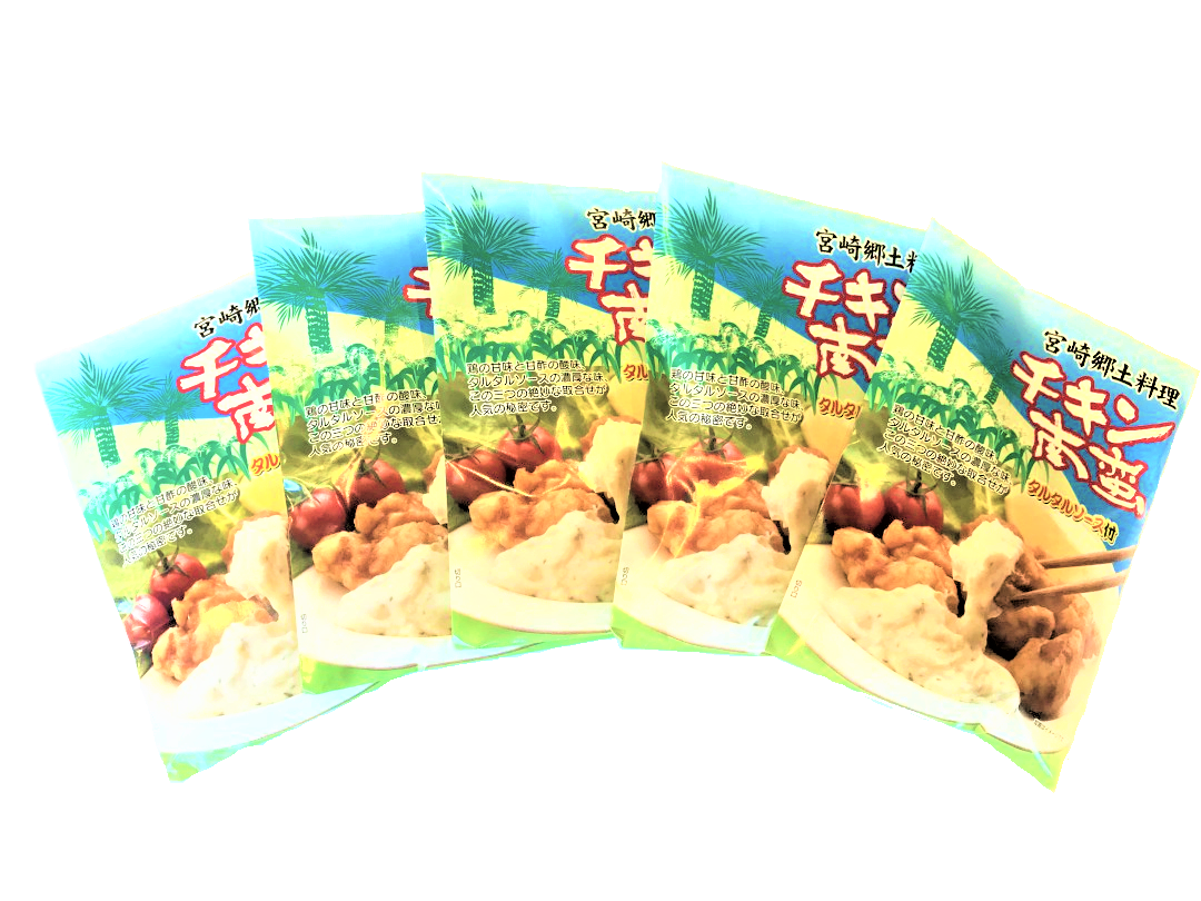 常温 チキン南蛮 150g 5個 宮崎県 地鶏 鶏肉加工品 鶏卵 鶏炭火焼 チキン南蛮